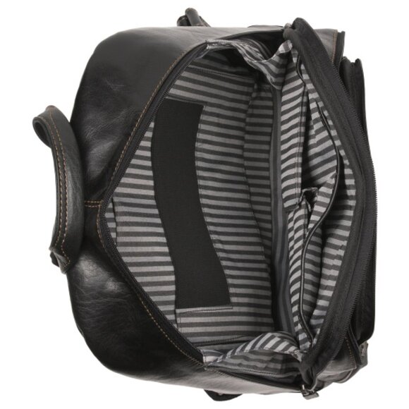 JACK GEORGES Buffalo Leather Voyager Professional Backpack - Picture 5 of 6